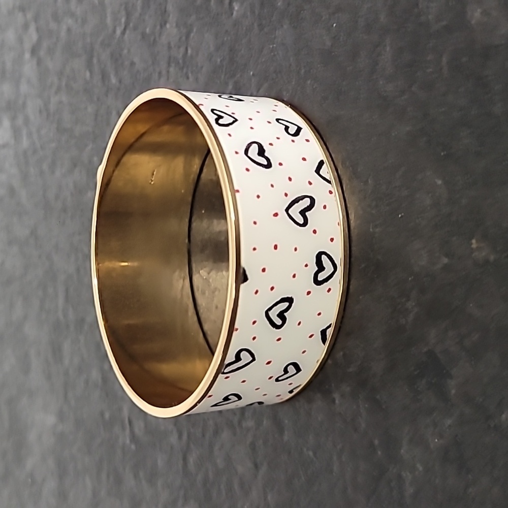 COACH hearts cuff bracelet